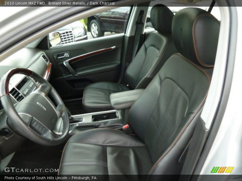 Brilliant Silver Metallic / Dark Charcoal 2010 Lincoln MKZ FWD