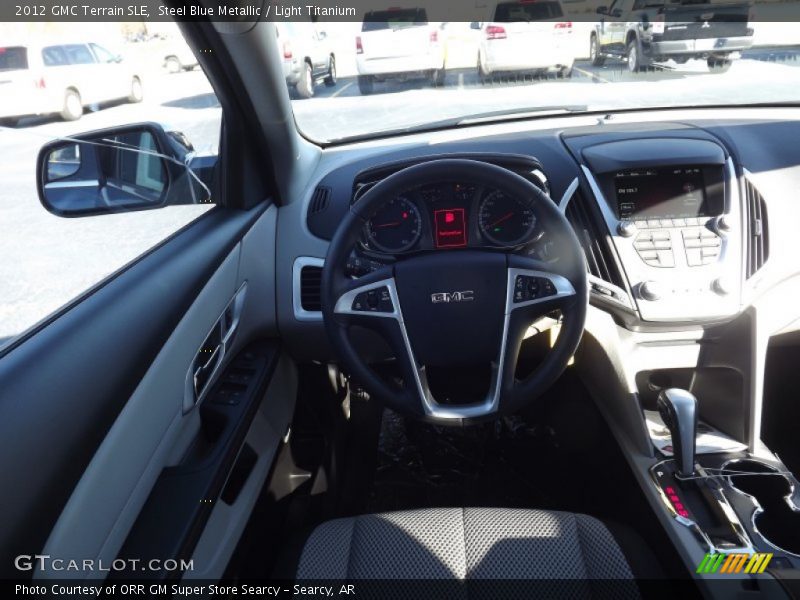 Steel Blue Metallic / Light Titanium 2012 GMC Terrain SLE