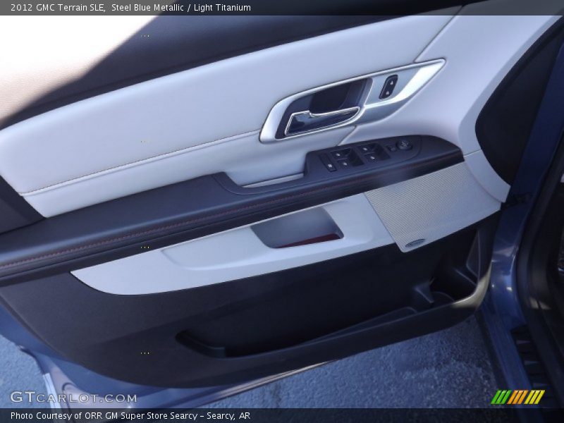 Steel Blue Metallic / Light Titanium 2012 GMC Terrain SLE