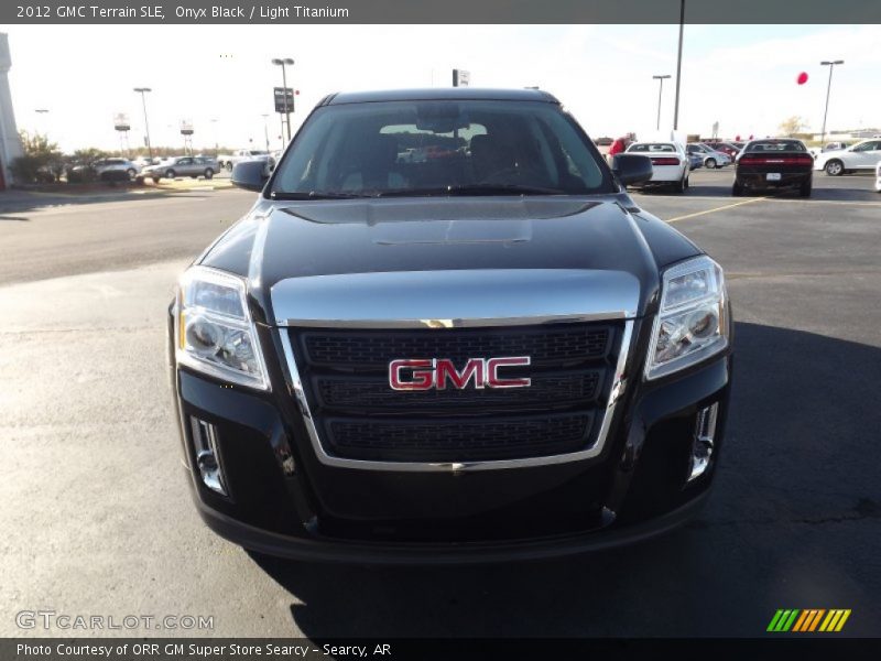Onyx Black / Light Titanium 2012 GMC Terrain SLE