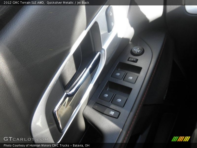 Quicksilver Metallic / Jet Black 2012 GMC Terrain SLE AWD
