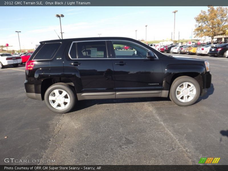 Onyx Black / Light Titanium 2012 GMC Terrain SLE