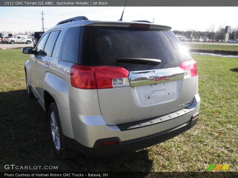 Quicksilver Metallic / Jet Black 2012 GMC Terrain SLE AWD