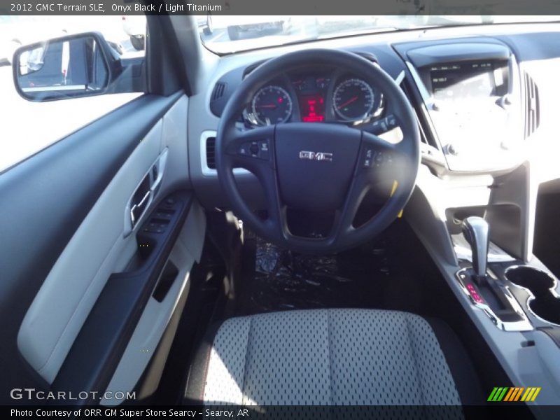Onyx Black / Light Titanium 2012 GMC Terrain SLE