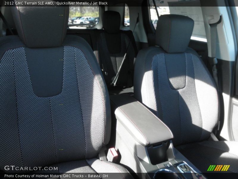 Quicksilver Metallic / Jet Black 2012 GMC Terrain SLE AWD