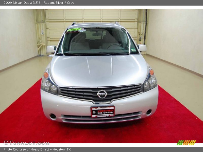 Radiant Silver / Gray 2009 Nissan Quest 3.5 S
