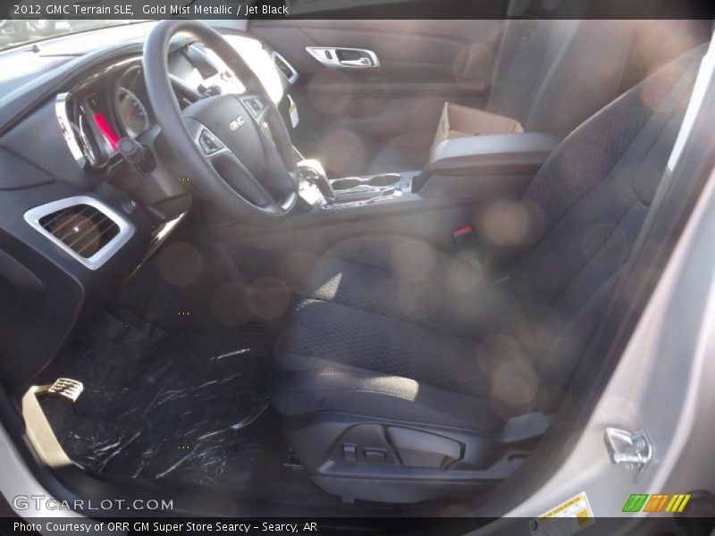Gold Mist Metallic / Jet Black 2012 GMC Terrain SLE