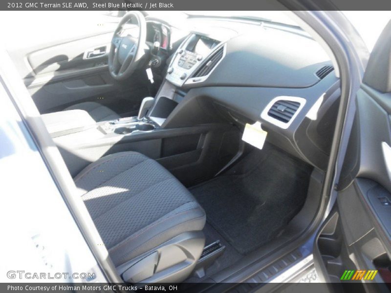 Steel Blue Metallic / Jet Black 2012 GMC Terrain SLE AWD