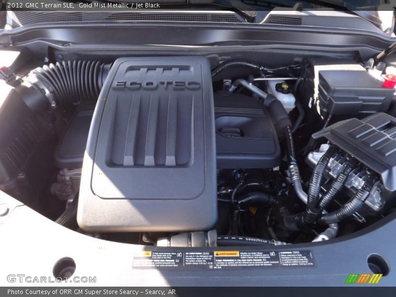 Gold Mist Metallic / Jet Black 2012 GMC Terrain SLE