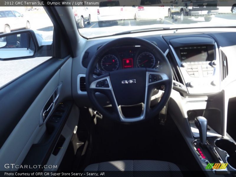 Olympic White / Light Titanium 2012 GMC Terrain SLE
