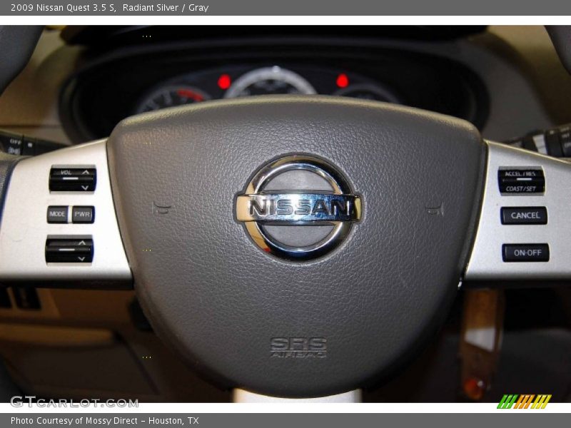 Radiant Silver / Gray 2009 Nissan Quest 3.5 S
