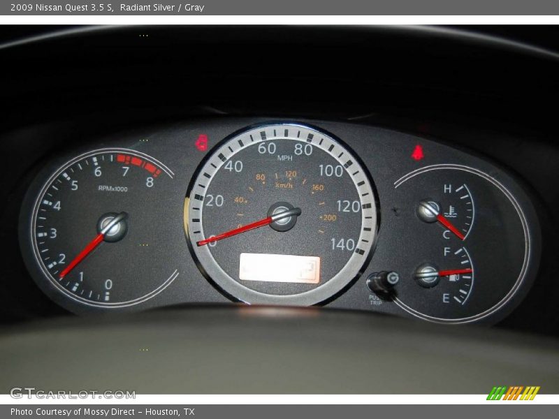 Radiant Silver / Gray 2009 Nissan Quest 3.5 S