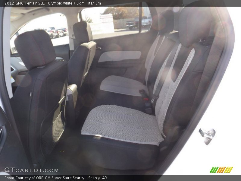 Olympic White / Light Titanium 2012 GMC Terrain SLE