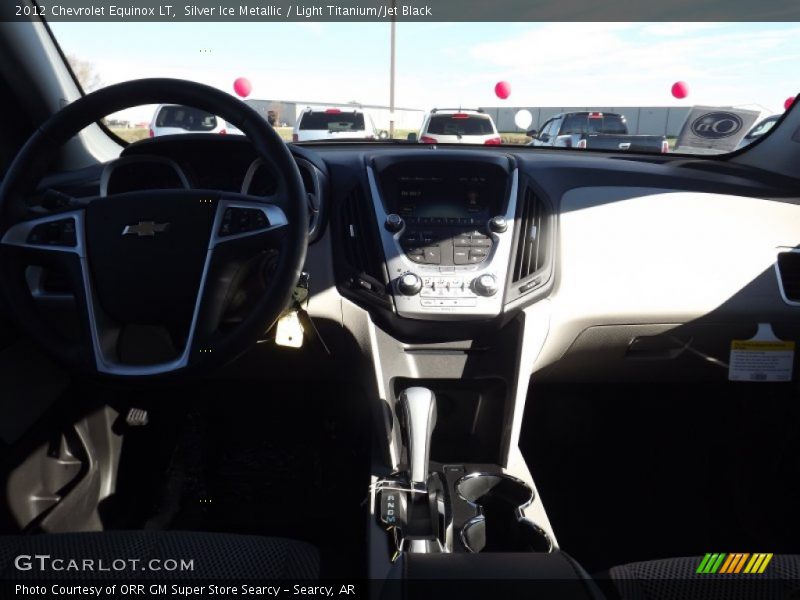 Silver Ice Metallic / Light Titanium/Jet Black 2012 Chevrolet Equinox LT