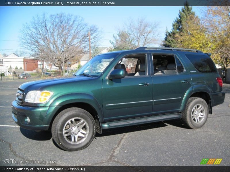 Imperial Jade Mica / Charcoal 2003 Toyota Sequoia Limited 4WD