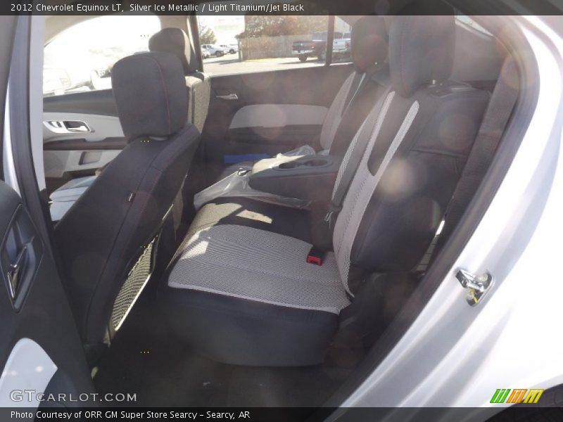 Silver Ice Metallic / Light Titanium/Jet Black 2012 Chevrolet Equinox LT