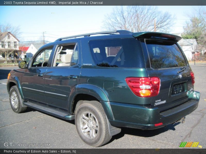 Imperial Jade Mica / Charcoal 2003 Toyota Sequoia Limited 4WD