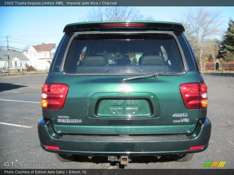 Imperial Jade Mica / Charcoal 2003 Toyota Sequoia Limited 4WD