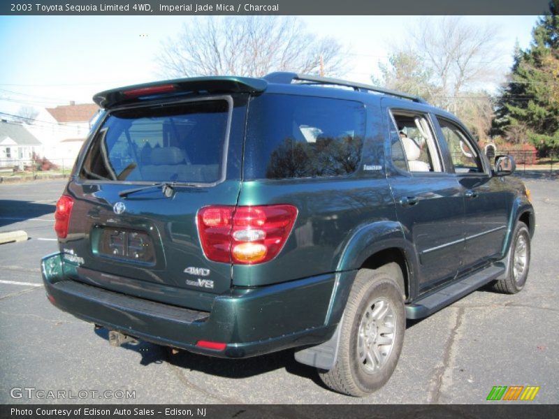 Imperial Jade Mica / Charcoal 2003 Toyota Sequoia Limited 4WD