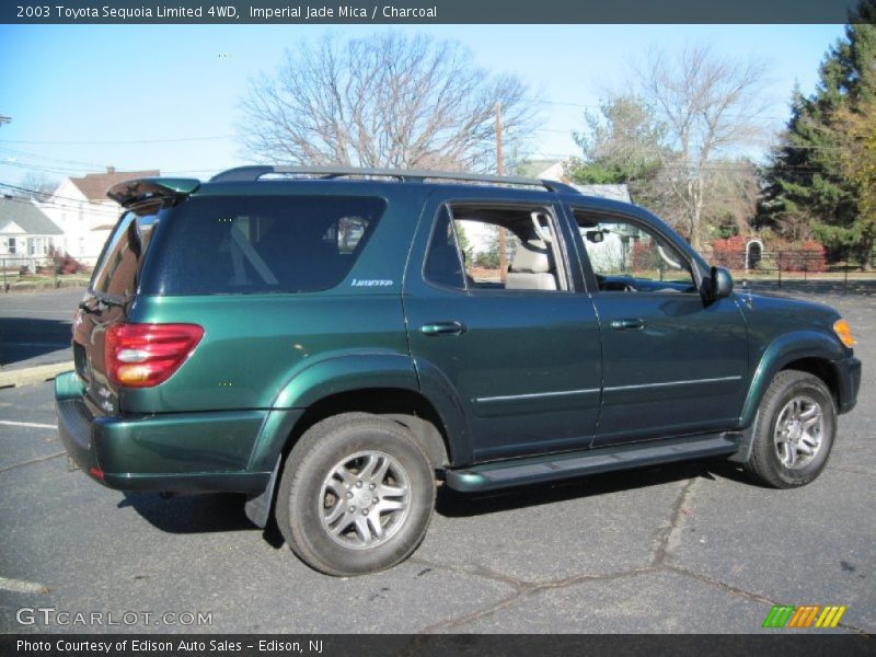 Imperial Jade Mica / Charcoal 2003 Toyota Sequoia Limited 4WD