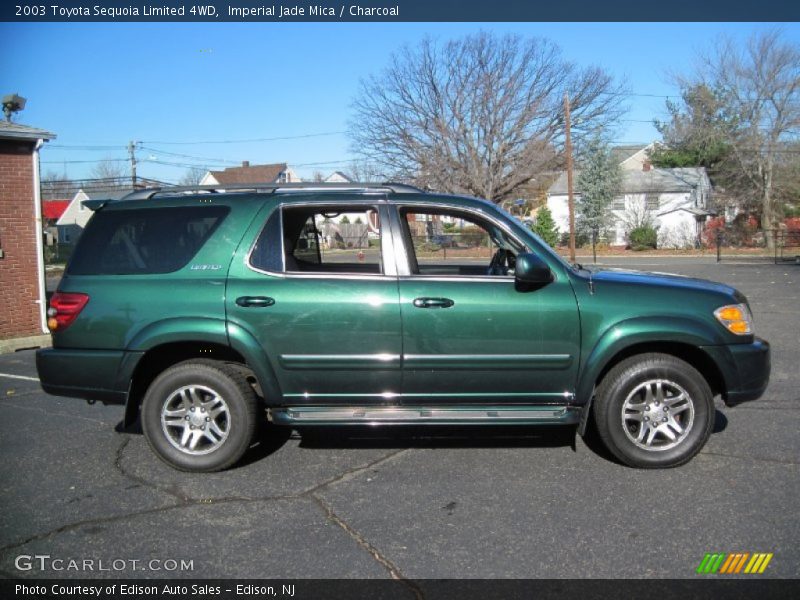 Imperial Jade Mica / Charcoal 2003 Toyota Sequoia Limited 4WD