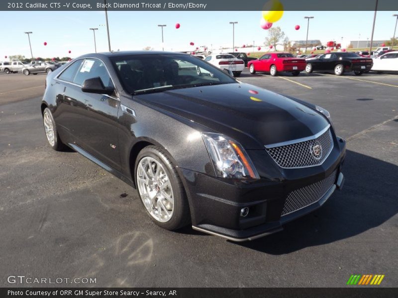 Front 3/4 View of 2012 CTS -V Coupe
