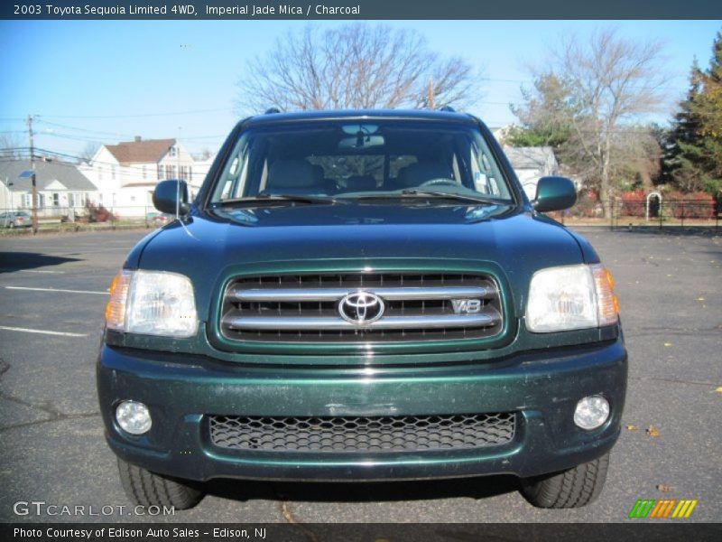 Imperial Jade Mica / Charcoal 2003 Toyota Sequoia Limited 4WD