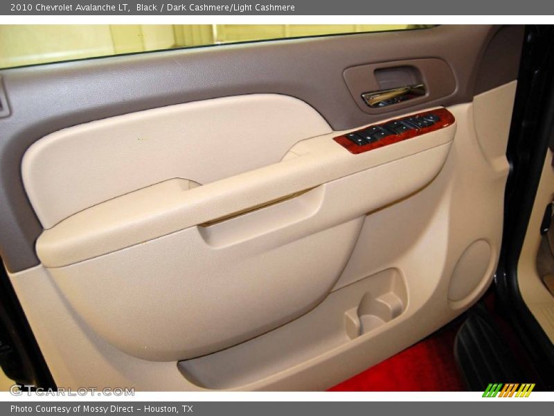Black / Dark Cashmere/Light Cashmere 2010 Chevrolet Avalanche LT