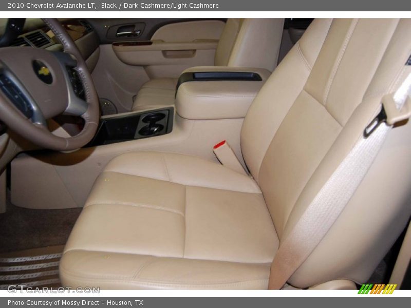 Black / Dark Cashmere/Light Cashmere 2010 Chevrolet Avalanche LT