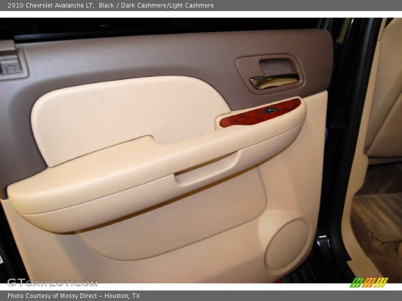 Black / Dark Cashmere/Light Cashmere 2010 Chevrolet Avalanche LT