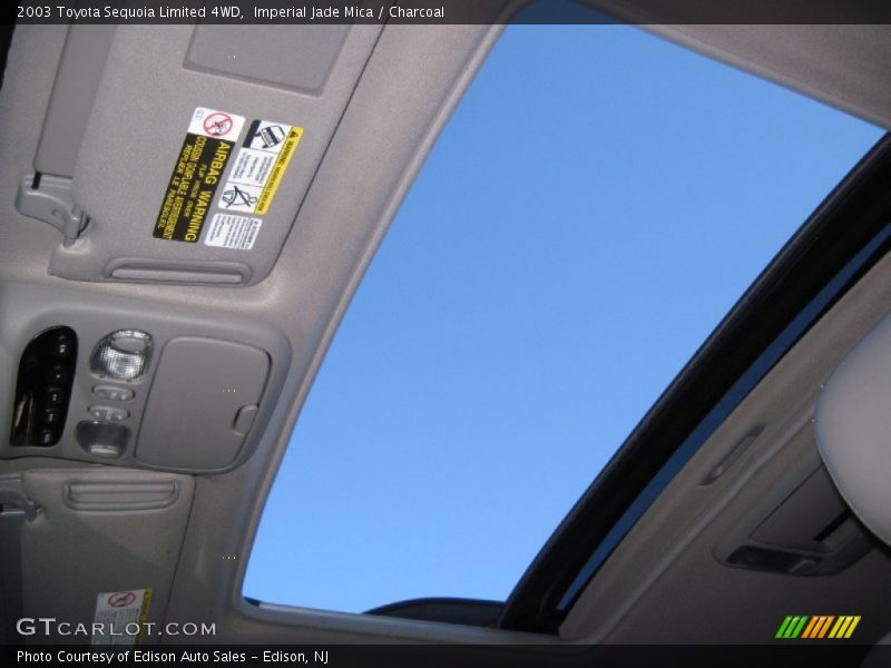 Imperial Jade Mica / Charcoal 2003 Toyota Sequoia Limited 4WD
