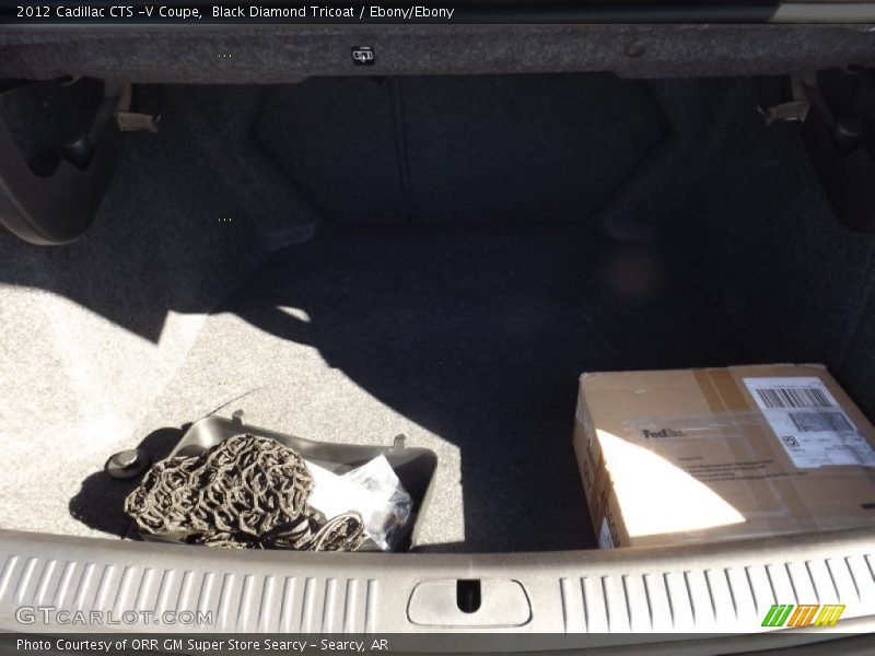  2012 CTS -V Coupe Trunk