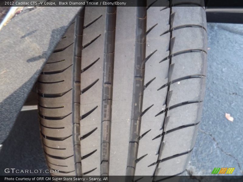 Black Diamond Tricoat / Ebony/Ebony 2012 Cadillac CTS -V Coupe