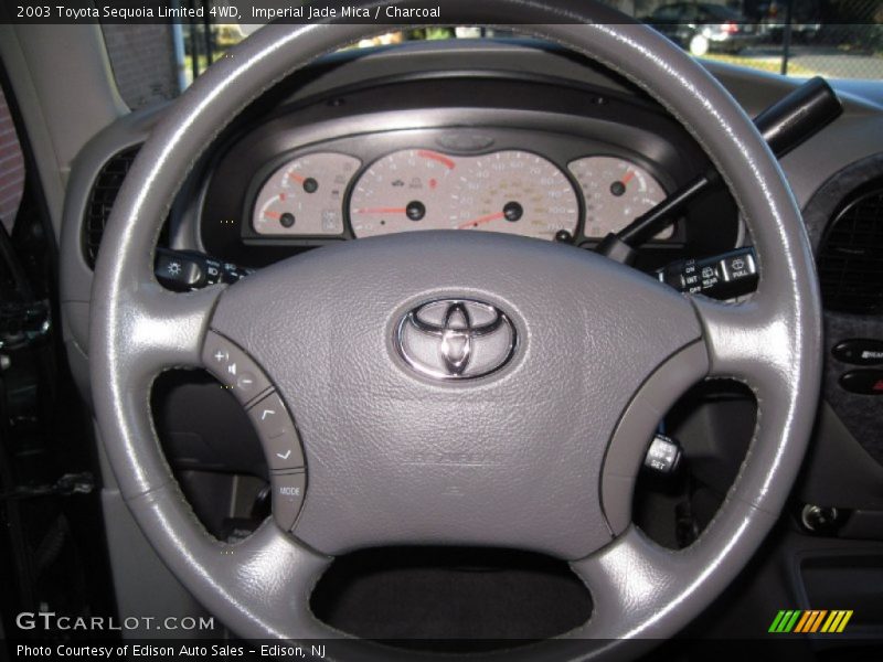 Imperial Jade Mica / Charcoal 2003 Toyota Sequoia Limited 4WD