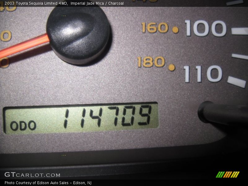 Imperial Jade Mica / Charcoal 2003 Toyota Sequoia Limited 4WD