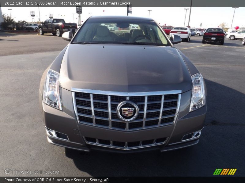 Mocha Steel Metallic / Cashmere/Cocoa 2012 Cadillac CTS 3.6 Sedan