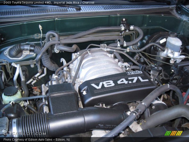 Imperial Jade Mica / Charcoal 2003 Toyota Sequoia Limited 4WD
