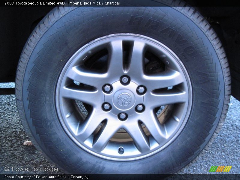 Imperial Jade Mica / Charcoal 2003 Toyota Sequoia Limited 4WD