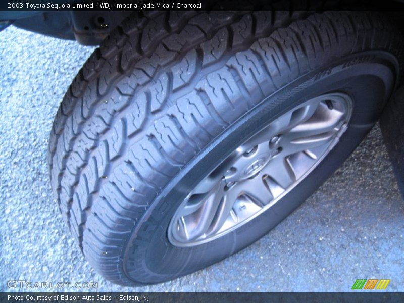 Imperial Jade Mica / Charcoal 2003 Toyota Sequoia Limited 4WD