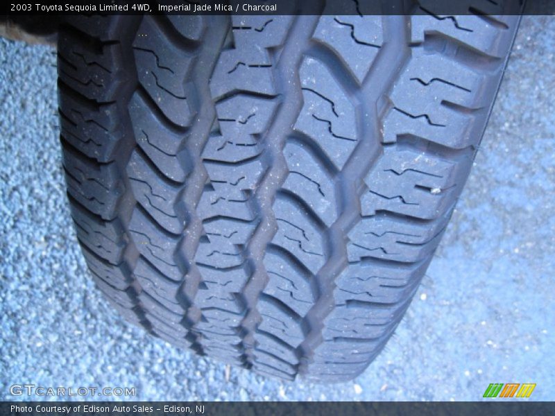 Imperial Jade Mica / Charcoal 2003 Toyota Sequoia Limited 4WD
