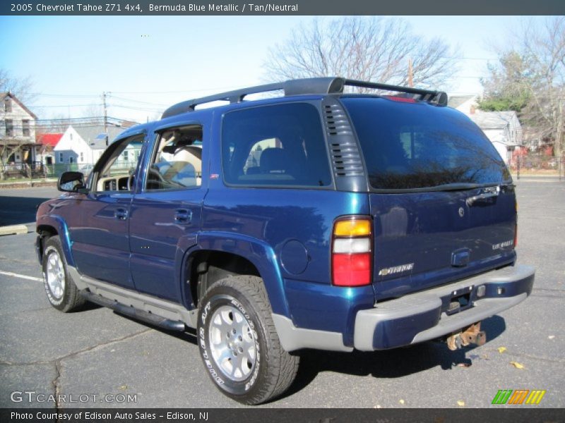 Bermuda Blue Metallic / Tan/Neutral 2005 Chevrolet Tahoe Z71 4x4
