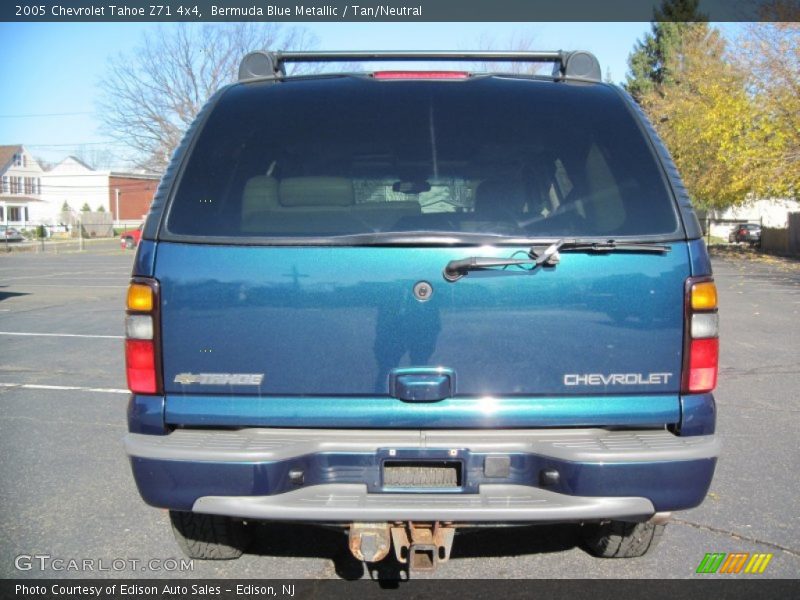 Bermuda Blue Metallic / Tan/Neutral 2005 Chevrolet Tahoe Z71 4x4