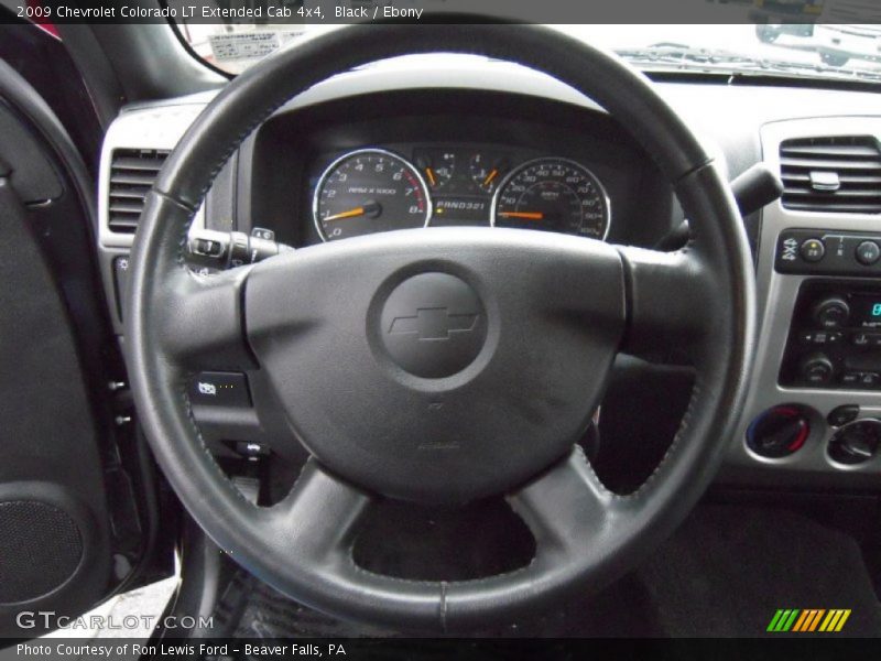  2009 Colorado LT Extended Cab 4x4 Steering Wheel