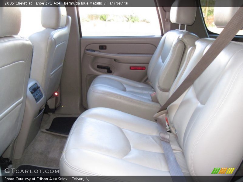 Bermuda Blue Metallic / Tan/Neutral 2005 Chevrolet Tahoe Z71 4x4