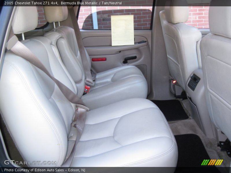 Bermuda Blue Metallic / Tan/Neutral 2005 Chevrolet Tahoe Z71 4x4
