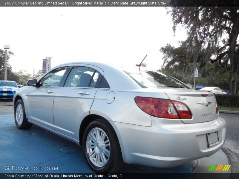 Bright Silver Metallic / Dark Slate Gray/Light Slate Gray 2007 Chrysler Sebring Limited Sedan