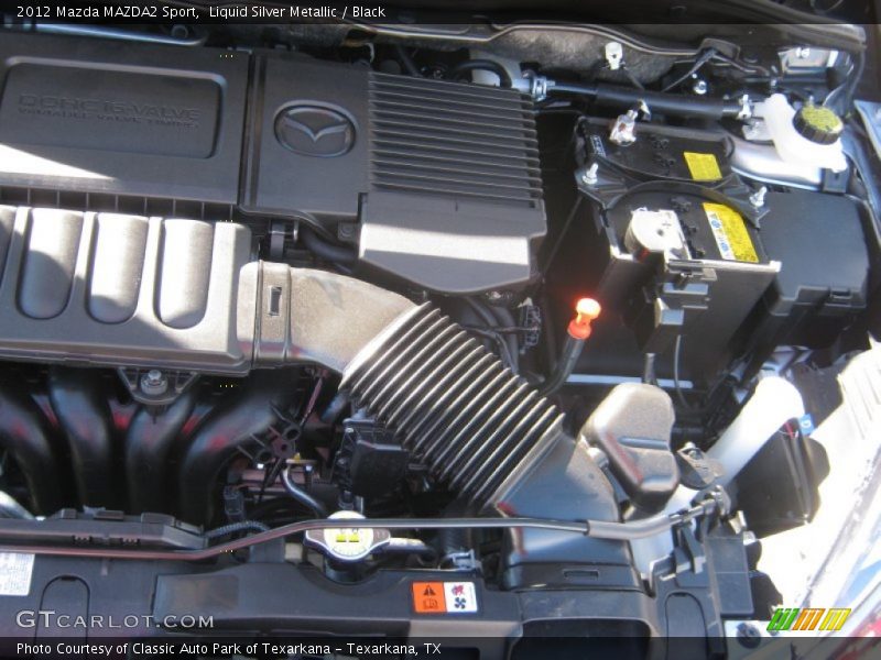  2012 MAZDA2 Sport Engine - 1.5 Liter DOHC 16-Valve VVT 4 Cylinder
