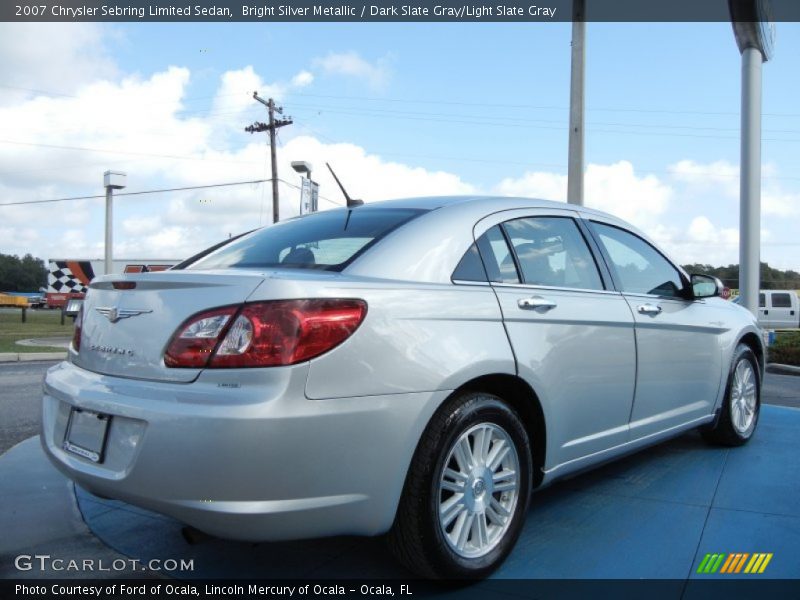 Bright Silver Metallic / Dark Slate Gray/Light Slate Gray 2007 Chrysler Sebring Limited Sedan