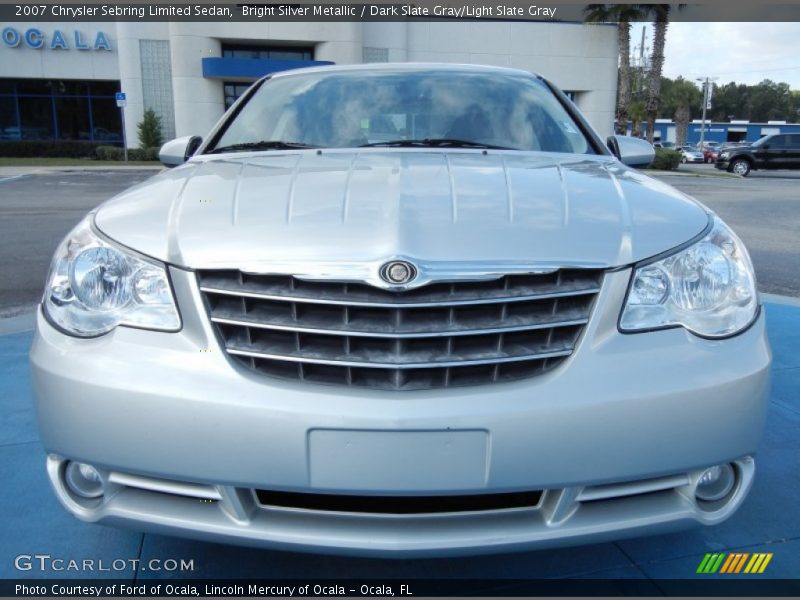 Bright Silver Metallic / Dark Slate Gray/Light Slate Gray 2007 Chrysler Sebring Limited Sedan
