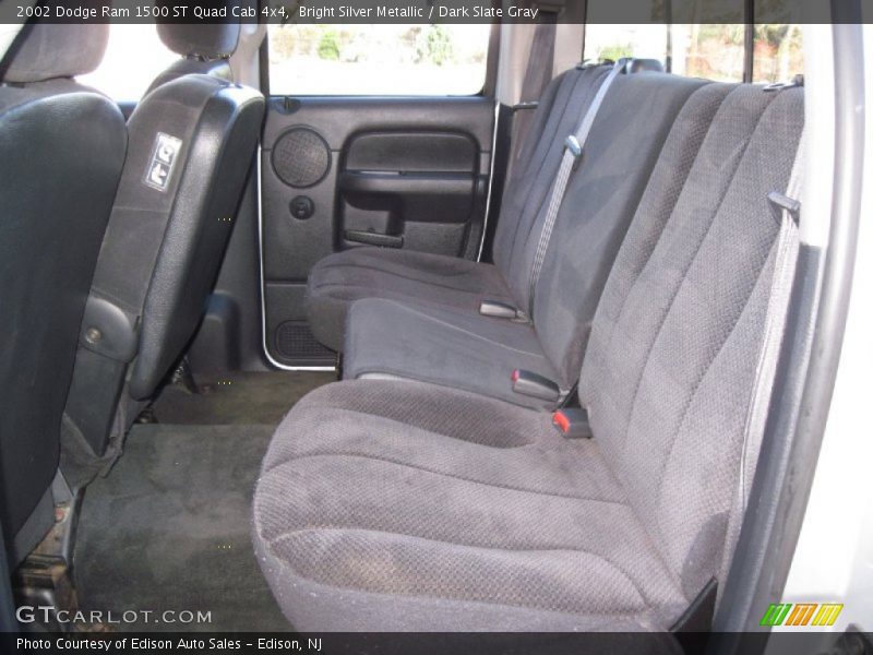 Bright Silver Metallic / Dark Slate Gray 2002 Dodge Ram 1500 ST Quad Cab 4x4